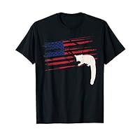 Cuscus US American Flag Monkey 4th Of July Animal USA Gift T-Shirt