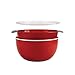 OXO Good Grips 3-Piece Bowl and Colander Set, Red