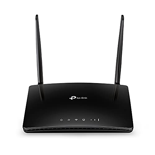 Tp-Link Box 4G, Routeur 4G Lte 150Mbps WiFi Ac 1200Mbps, 2 X Sma Pour Antenne Externe, 4 Ports Ethernet, Antennes Amovibles, Modem Carte Sim Pour Tout Opérateur, Archer Mr400 V3