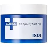 ISOI ACNI Dr. 1st Speedy Spot Pad 60pcs (110g), Soothing Pads for Redness and Blemish Care, Korean Skincare