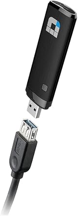 D-Link DWA-182 Wireless AC1300 USB Adapter MU-MIMO Dual Band Win Mac Linux view 5