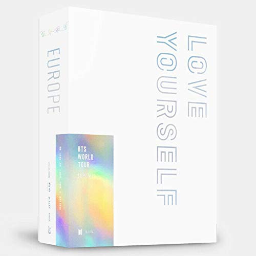 Bts World Tour Love Yourself Europe Blu Ray 2disc 20p Photo Book 1p Post Card 1p Photo Card Store Gift Trakcing Code Amazon Com Music