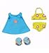 North American Bear Company Rosy Cheeks Big Sister Beach Outfit Set