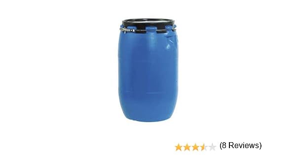 Jardin202 - Bidón de plástico con Boca Ancha de 60 litros: Amazon ...
