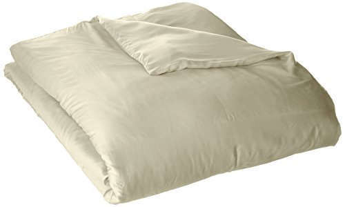 Brielle Tencel Duvet Cover, King, Ivory