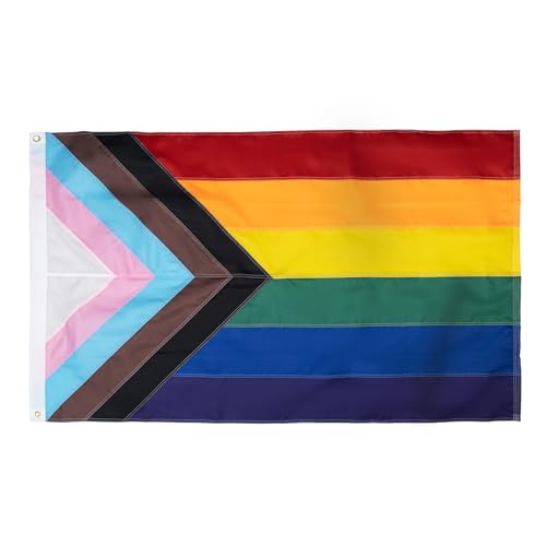 Homissor Progress Pride Flag 3x5 Indoor Outdoor