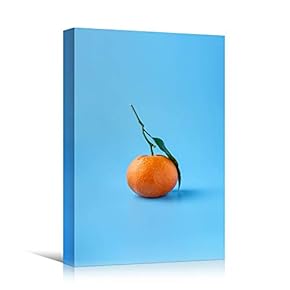 signwin Canvas Wall Art Tangerine Portrait Chic Citrus...