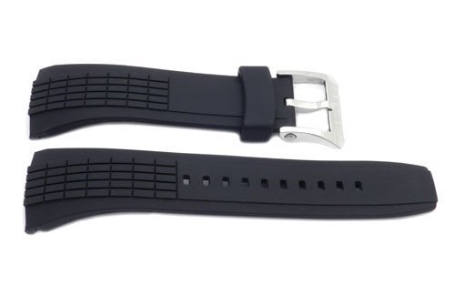 Seiko Black Rubber Velatura Watch Strap Seiko Black Rubber Velatura Watch Strap