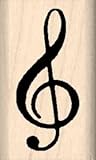 Stamps by Impression ST 3053 Treble Clef Rubber Stamp