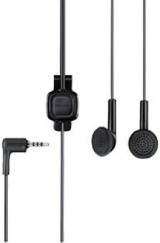 Nokia CNE95127 WH-102 HS-125 3.5mm Stereo Headset - Non-Retail Packaging - Black