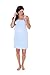 Baby Be Mine Maternity Nursing Nightgown - Sleeveless (Medium pre pregnancy 8-10, Nicole)