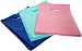 150 9x12 Plastic Merchandise Bags, Retail Shopping Bags with Handle, Gift Bags, Best Colors-Royal Blue, Light Pink and Teal. Small Size. Environmentally Responsible 100% Recyclable. Mr.Lordbag