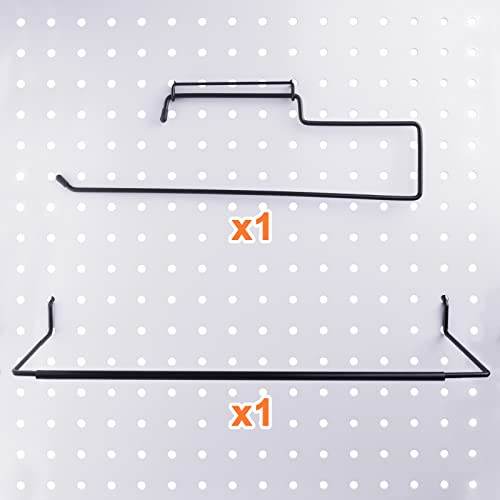 Pegboard Paper Towel Holder, Paper Roll Pegboard Accessories for