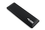 Glorious Gaming Wrist Pad/Rest - Compact - Black - Mechanical Keyboards, Stitched Edges, Ergonomic | 12x4 inches/25mm Thick (GWR-75) Compact (Black)