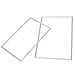 Buytra 8 Pieces Die Cuts Metal Cutting Dies Stencil for Card Making Scrapbooking Album Paper DIY Crafts, Rectangle Shape