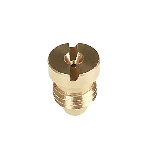 BE-TOOL Brass Nozzle Tips 2Pcs Foam Nozzle Tips Universal Replacement Thread Foam Orifice Nozzle Tips for Snow Foam Lance Cannon (1.25MM)