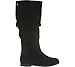 Bearpaw Women's Melanie Suede/Canvas Knee-High Canvas Boot