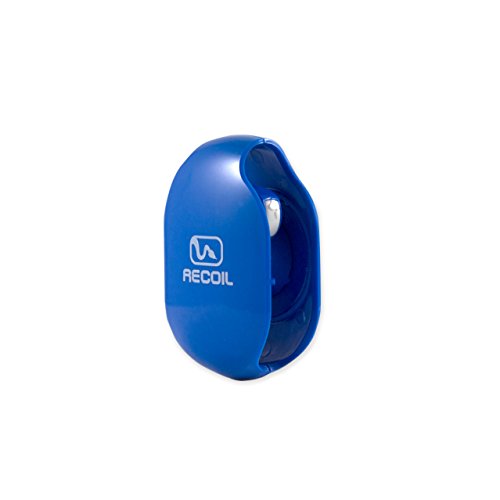 Recoil automatic cord winder for headphones and earbuds…