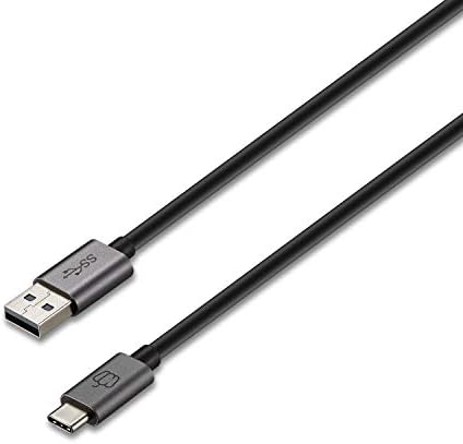 Pepper Jobs USB-A to USB-C cable (1m/3.3ft). Built-in 56k Ohm pull-up resistor. Support both USB Superspeed data transfer & charging. Reversible USB-C connector