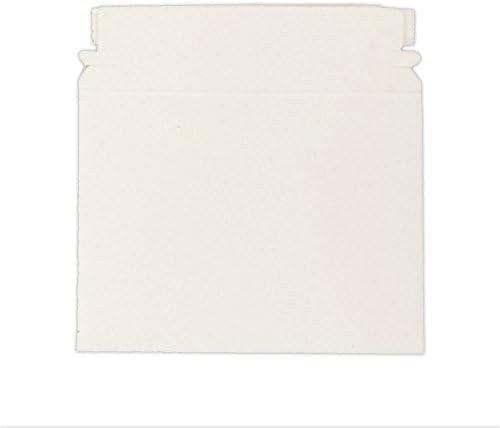 Stayflats Lite Mailers | Lightweight Envelopes Provide Low Shipping Costs | Tamper Evident Security With Peel & Seal Pressure Sensitive Closure | White | 200 Per Case | 13-1/2" X 11