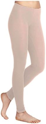 Plain Stretchy Viscose Lycra Leggings Sizes UK 8-26 * 30 Colours *