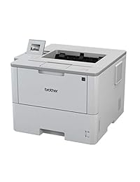 Brother HLL6300DW Impresora láser comercial para grupos de trabajo de tamaño mediano, compatible con reposición  Dash.
