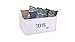 [Extra Large, 22 inch] CANVAS Storage Container Bin Basket Organizer EASY Multipurpose Organizing Toy Storage Baby Kids Pet Toys Closet Basket for Magazines Books Gift Baskets