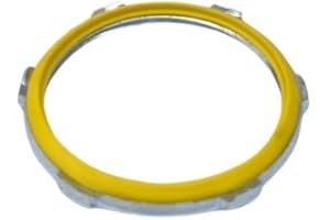 COREX 2 1/2 Inch Steel Sealing Lock Nut - Electrical Conduit Locknut with PVC Molded Gasket for A Weatherproof Seal and Zinc Plated for Corrosion Resistance - 1-Pack