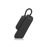 Nogis Silicone Strong Magnetic Clasp Clip Holder for Fitbit Flex Monitor (Black)