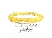 Lolly Llama Adult Raw Baltic Amber Bracelet - All Natural Pain Relief for Adults to Help Migraines, Sinus, Arthritis and More! - Raw Lemon