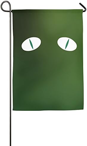 Personalized Decorative Welcome Polyester Garden Flags Printed Monster Eyes Fendi Flag For Indoor/Outdoor With Two Size - 12 18 Or 18 27 Inch