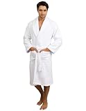 TowelSelections Men’s Robe, Turkish Cotton Terry Shawl Bathrobe Made in Turkey