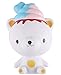 Anboor 5.1 Inches Jumbo Slow Rising Squishies Ice Cream Poop Yummy Bear Kawaii Scented Squishies Animal Toy for Collection 1 Pcs Color Random