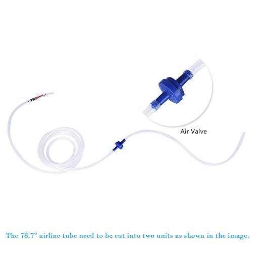 Huijukon Aquarium Air Pump Double Sponge Filter Fish Tank Filter with 1 Air Pump/2M Airline Tubing/1 Check Valve (Filter Set) - Thumbnail 4