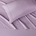 Amazon Basics Lightweight Super Soft Easy Care Wrinkle Free Microfiber 3 Piece Bed Sheet Set with 14-Inch Deep Pockets, Twin, Frosted Lavender, Solid, Kids, Men & Women Bedding