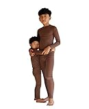 Functional Fabric Thermal Long Underwear Set Breathing Base Layer Long John Pajama Boy Girl Toddler