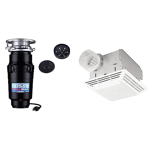 Waste Maid 10-US-WM-058-3B Garbage Disposal Anti-Jam Stainless Steel ...