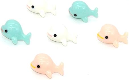 10pcs Cute Creative Decorative Thumbtacks Pushpins Little Whale Shape DIY Tool for School Home and Office Use