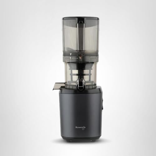 Kuvings AUTO6 Slow Juicer | Fruit and Vegetable Extractor | Electric Citrus Juicer | 1.7L | Easy Cleaning | BPA Free | 200W (KHS-660SE)_Gunmetal Grey