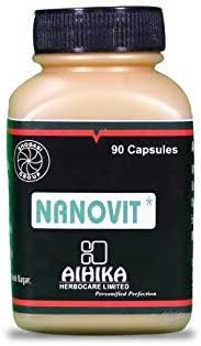 Aihika's NANOVIT - Hair Growth and Nutrition Supplement Capsules with Spirulina