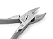 Fingernail and Toenail Nippers in Leather Case FINOX Surgical Stainless Steel Pedicure Nail Clippers German Toe Nail Cutter GERmanikure Solingen p126
