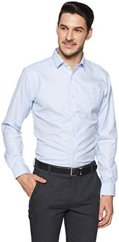 Next Look Men's Plain Slim Fit Formal Shirt
