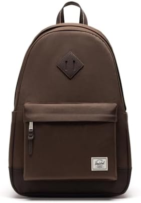 Amazon.com | Herschel Pop Quiz Backpack, Black/Saddle Brown, | Casual  Daypacks