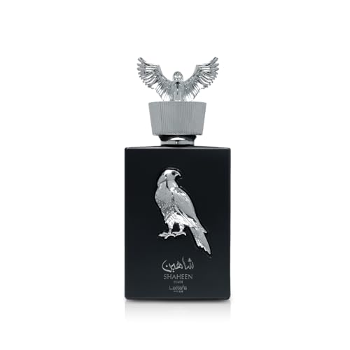 Lattafa Pride Shaheen Silver – Fresh, Frutado, Chypre, Âmbar – Eau de Parfum Fragrância de Longa Duração Unissex, 100 ml