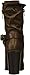 Carlos by Carlos Santana Women's Paisley Fashion Boot, Dark Brown, 6.5 Medium US