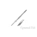 1 Round Scalpel Handle German Stainless No. 4 + 5 Sterile Surgical Blade No.22