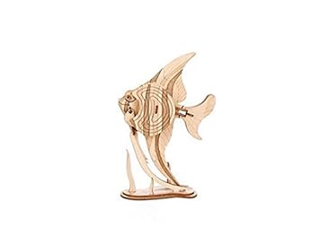 kikkerland 3d wooden puzzle