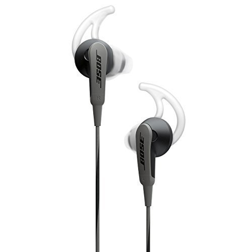 Photo 1 of Bose SoundSport In-Ear Headphones For Apple Devices (741776-0010) - Charcoal (Renewed)
