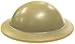 BrickArms 2.5 Scale LOOSE Helmet Brodie Helmet Dark Tan