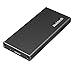 Nekteck Aluminum mSATA to USB 3.1 SSD Enclosure Adapter Case with USB Type C Interface for mSATA Internal Solid State Drive Hard Drive - Black